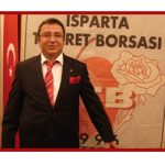 Isparta Ticaret Borsası Başkanlığı`na Ahmet Adar seçildi