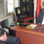 Sıddık İpek’ten Veda Ziyareti