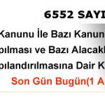 DİKKAT! Yapılandırmada Sonu Güne Girildi