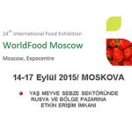 World Food Moscow (WFM) 2015  Fuarı