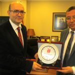 Mehmet Akif Ersoy Üniversitesi Rektörü Prof. Dr. Adem Korkmaz, Borsamızı Ziyaret Etti