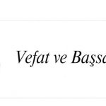 Başsağlığı ve Taziye Haberi