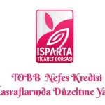 TOBB Nefes Kredisi Masraflarında Düzeltme