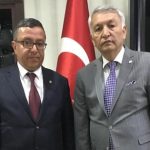 Başkanımız Ahmet Adar Isparta Belediye Başkanı Yüksek Mimar Yusuf Ziya Günaydın’ı Makamında Ziyaret Etti