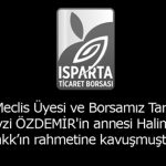 TAZİYE HABERİ