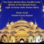 Miraç Kandili Kutlama