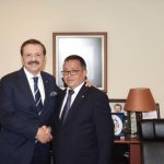 Türkiye Odalar ve Borsalar Birliği Başkanı M.Rifat Hisarcıklıoğlu Borsamızın Düzenlediği Fuar’a İştirak Etti