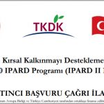 TKDK IPARDII Dönemi Altıncı Başvuru Çağrı İlanına Çıktı