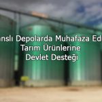 Lisanslı Depolarda Muhafaza Edilen Tarım Ürünlerine Devlet Desteği