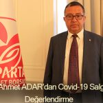 ITB Başkanı Ahmet ADAR’dan Covid-19 Salgınına İlişkin Değerlendirme