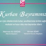 Kurban Bayramınız Kutlu Olsun