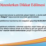 Görev Belgesi Düzenlenmesi Genelgesi