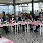Başkan Ahmet Adar YÖK Başkanı Sayın Özvar İle Isparta Programında Bir Araya Geldi