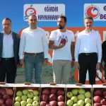 Başkan Adar,  Eğirdir 1.Elma Hasat Festivali’ne Katıldı