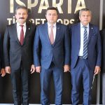 Türkiye Harp Malülü Gaziler Şehit Dul ve Yetimleri Derneği Isparta Şube Başkanlığından Borsamıza Ziyaret