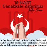 18 Mart Çanakkale Zaferimiz Kutlu Olsun