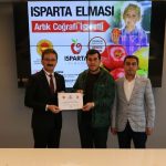 MRT Natural Fresh Firması Isparta Elması Coğrafi İşaret Belgesi Almaya Hak Kazandı