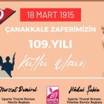 18 Mart Çanakkale Zaferi Kutlu Olsun