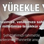 15 TEMMUZ DEMOKRASİ VE MİLLİ BİRLİK GÜNÜ
