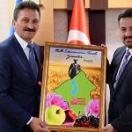 Başkan Hüdai Şahin’den TKDK Başkanı Dr. Ahmet Antalyalı’ya Ziyaret