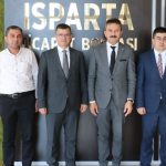 Isparta Halkbank Şube Müdürlüğünden Borsamıza Ziyaret