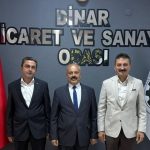 Dinar Ticaret ve Sanayi Odası’na Ziyaret