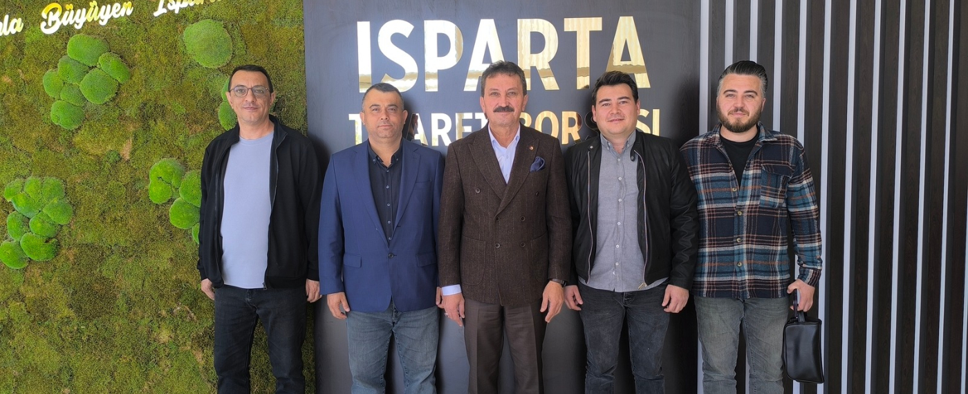 Isparta Veteriner Hekimler Odası Başkanlığından Başkan Şahin’e Hayırlı Olsun Ziyareti