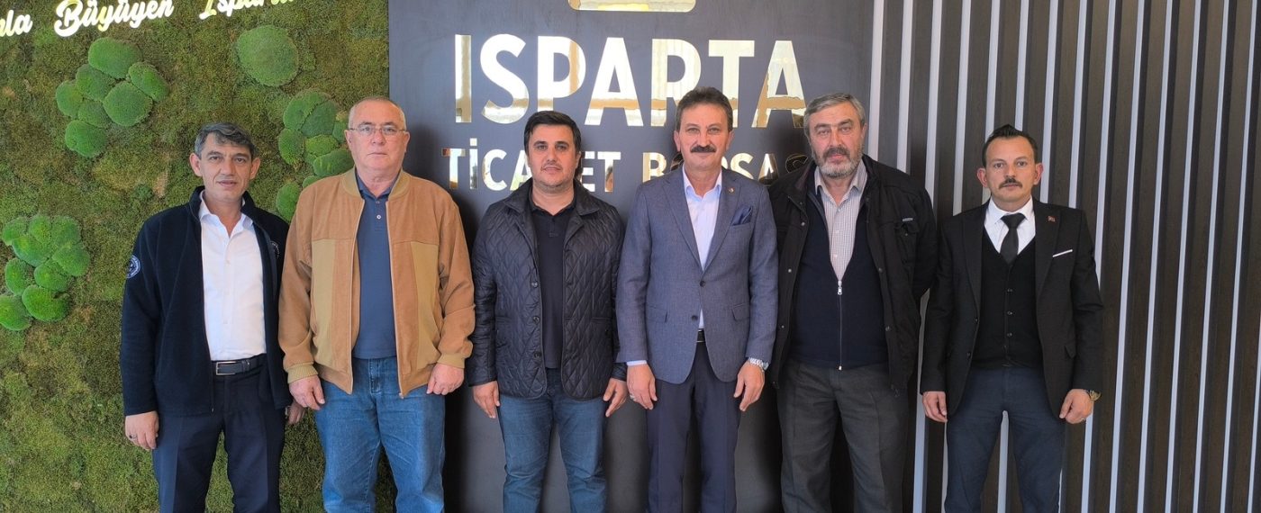 Isparta Özel Halk Otobüsleri Kooperatifi’nden, Başkan Şahin’e Hayırlı Olsun Ziyareti